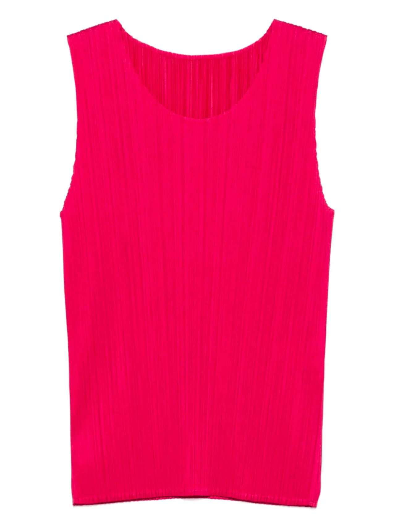 

Pleats Please Issey Miyake плиссированная майка, розовый