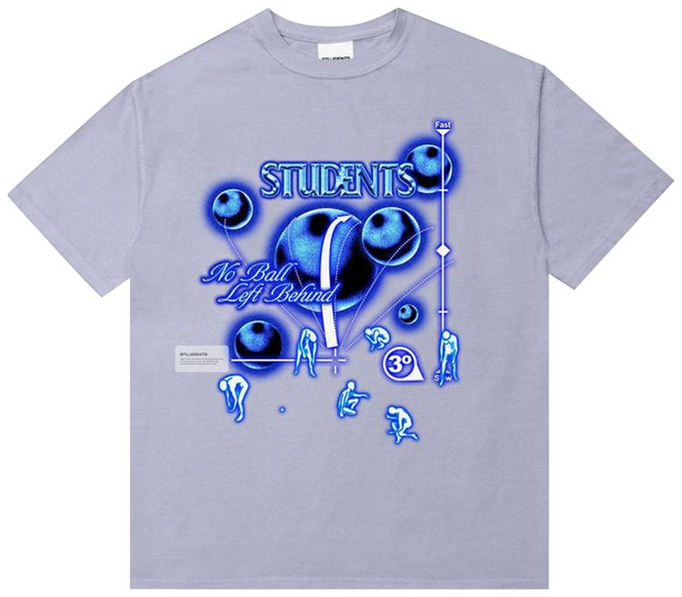 

Футболка «Глициния» с надписью «Студенты играют в гольф без мяча» Students Golf, фиолетовый