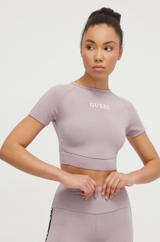

Футболка Guess, фиолетовый