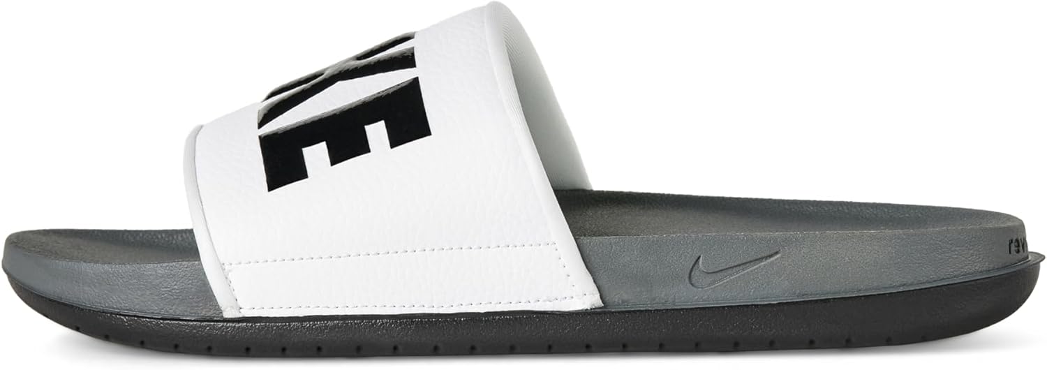 Сланцы Nike Offcourt (черный/белый), темно-серый/черный/белый