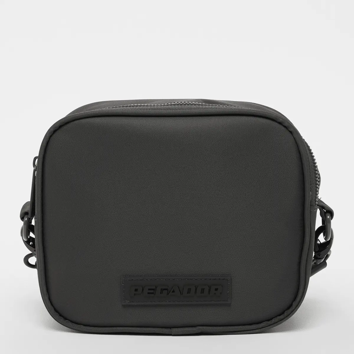 

Сумка Pegador Rubber Logo Patch Nylon Shoulder Strap Bag, серый