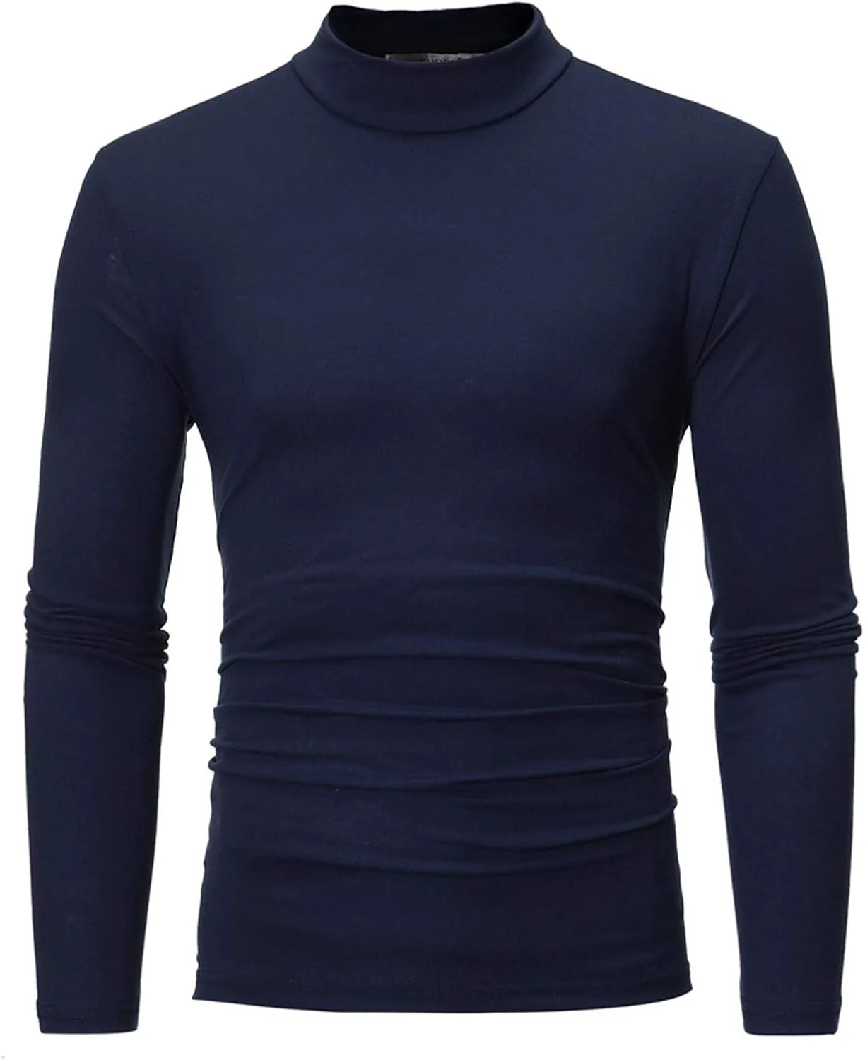 

Мужской водолазка Slim Fit Basic Solid свитер xoxingysm