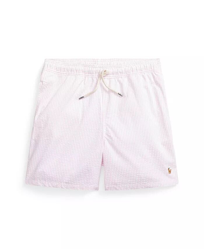 

Эластичные плавки из хлопчатобумажного хлопка Big Boys Traveller Polo Ralph Lauren, мультиколор