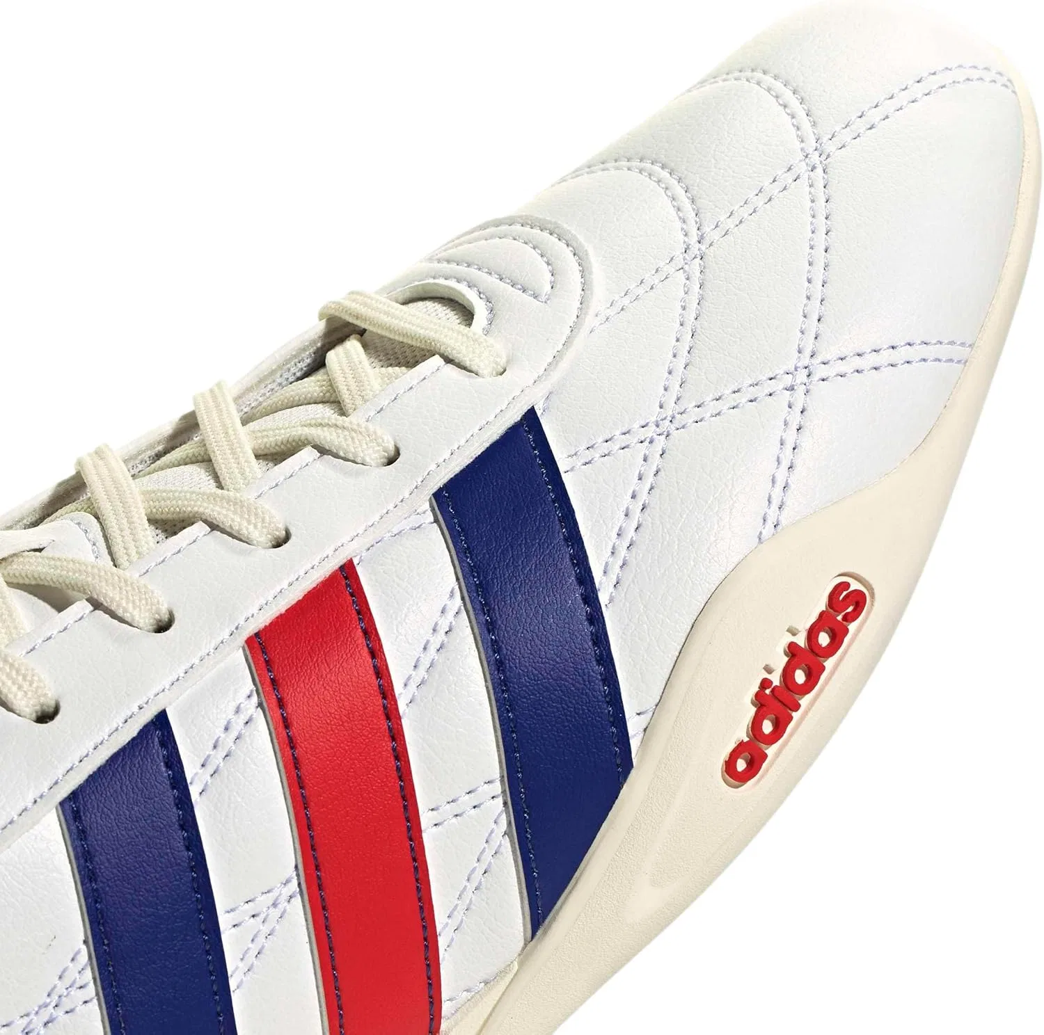 Мужские кроссовки Adidas Adipista, Ftwr White Semi Lucid Blue Pure Ruby — фото 4