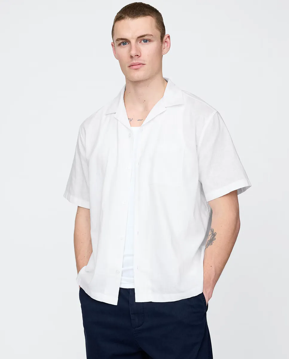 

Мужская льняная рубашка Gap, белый