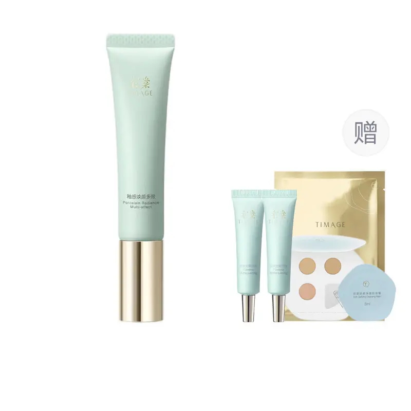 

TIMAGE Эмалевый, полупрозрачный, мультиэффектный праймер с длительным увлажнением и коррекцией тона кожи 2.0 40мл/70г