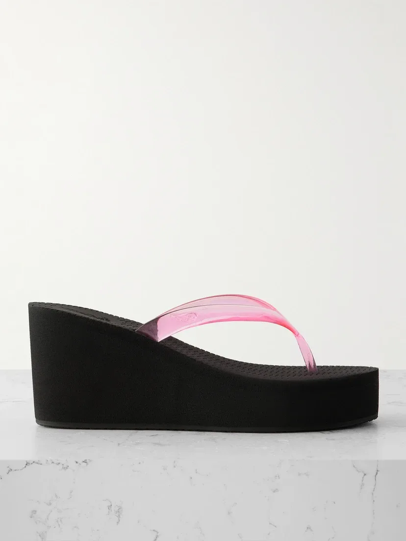 Шлепанцы на танкетке Etheria из ПВХ Ancient Greek Sandals, розовый