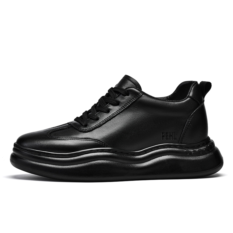 

Низкие повседневные туфли для мужчин PEHL, Black Smooth Finish
