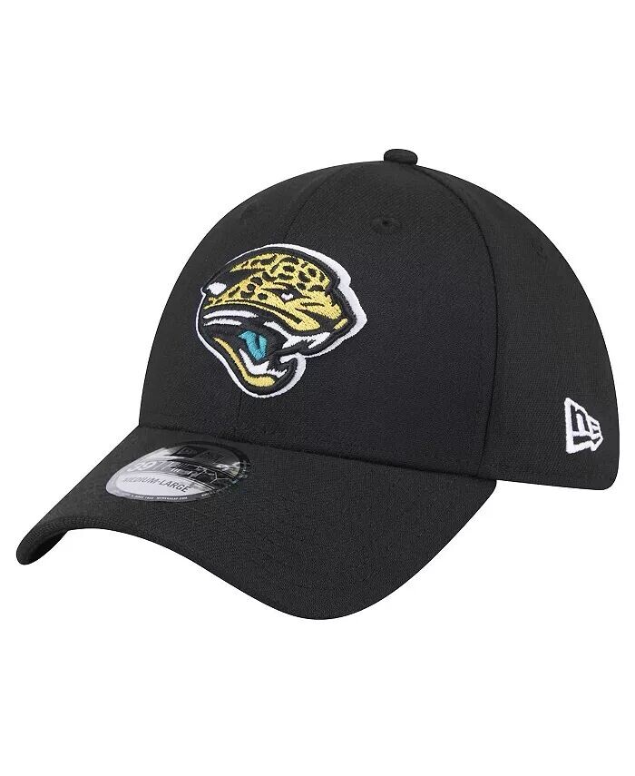 

Мужская черная бейсболка Jacksonville Jaguars Throwback Logo Standard 39THIRTY Flex New Era