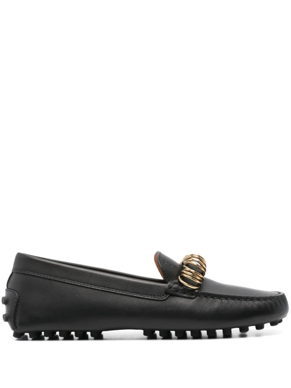 Туфли Tod's с кольцами, черный