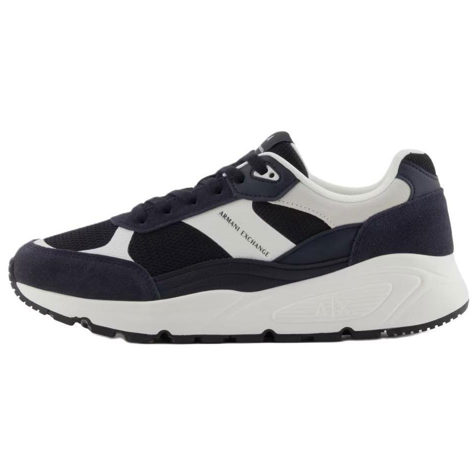

ARMANI EXCHANGE Низкие кеды AE мужские черные