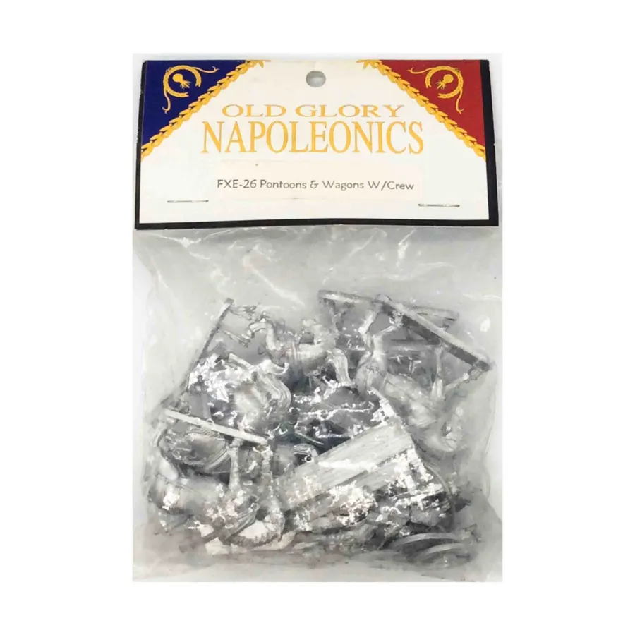 

Понтоны и вагоны с экипажем, Napoleonic - French Equipment (25mm)