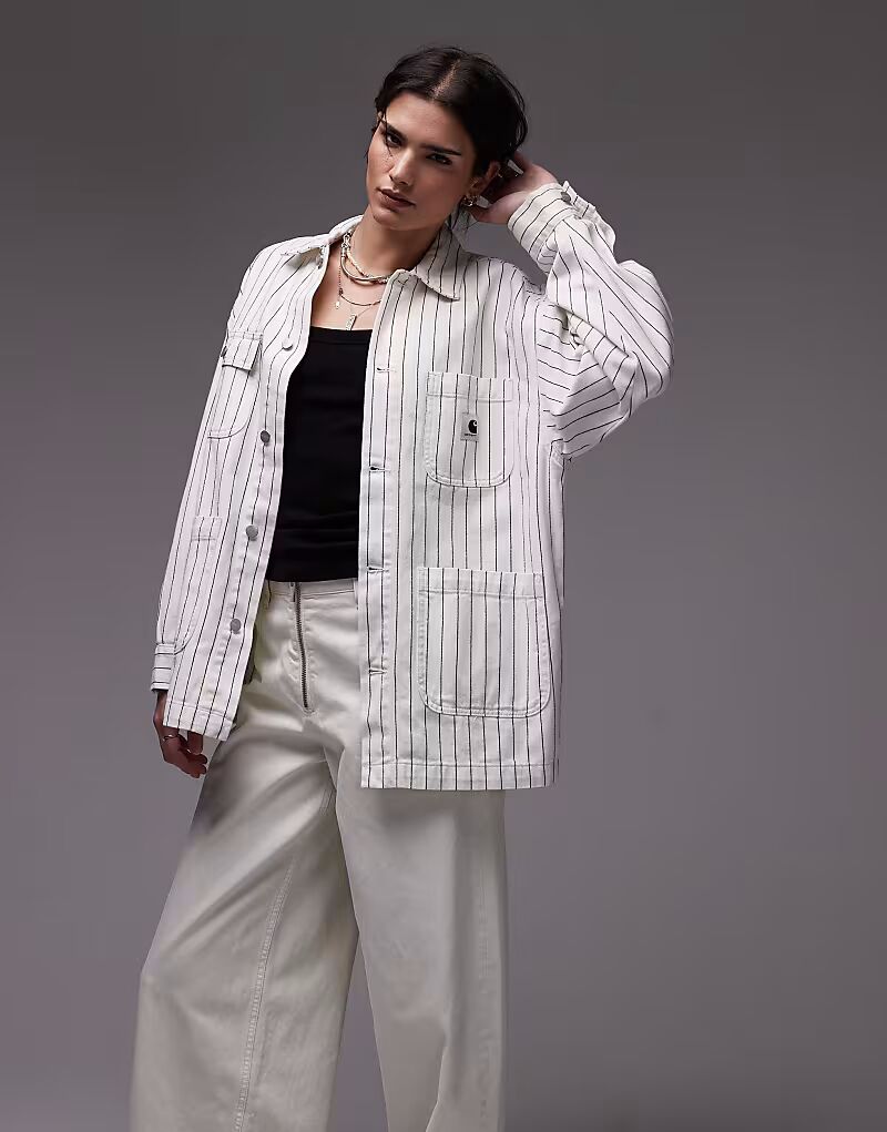 

Куртка Carhartt WIP Hendry в тонкую полоску
