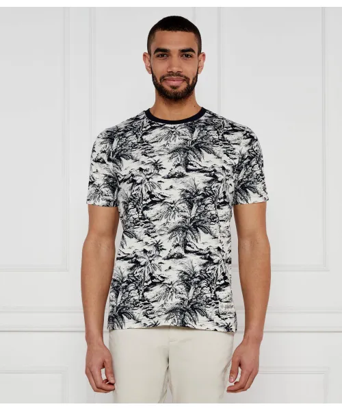 

Летняя футболка-слабл Regular fit Tommy Hilfiger, бежевый