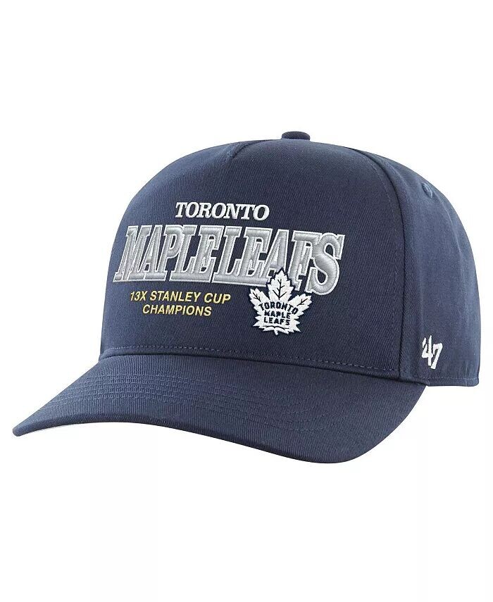 

Кепка Navy Toronto Maple Leafs 13X Stanley Cup Champions Penalty Box Hitch Adjustable '47 Brand