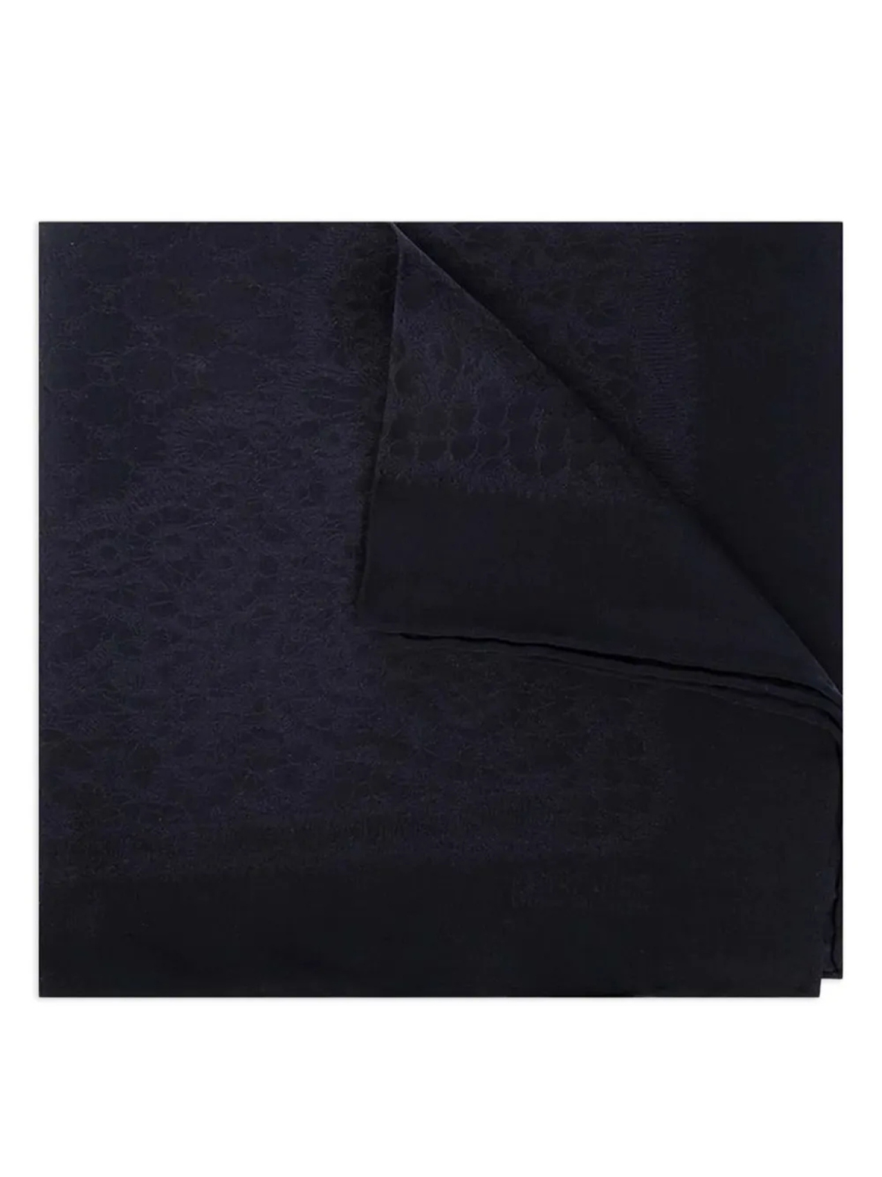 

Шарф Moschino с кружевным узором, черный