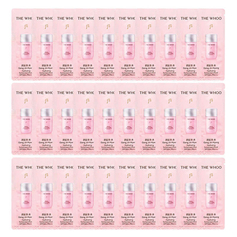 

Пробник Gongchen Xiang Water Yun Clear солнцезащитный лосьон с защитой от ультрафиолета 1 мл The History Of Whoo