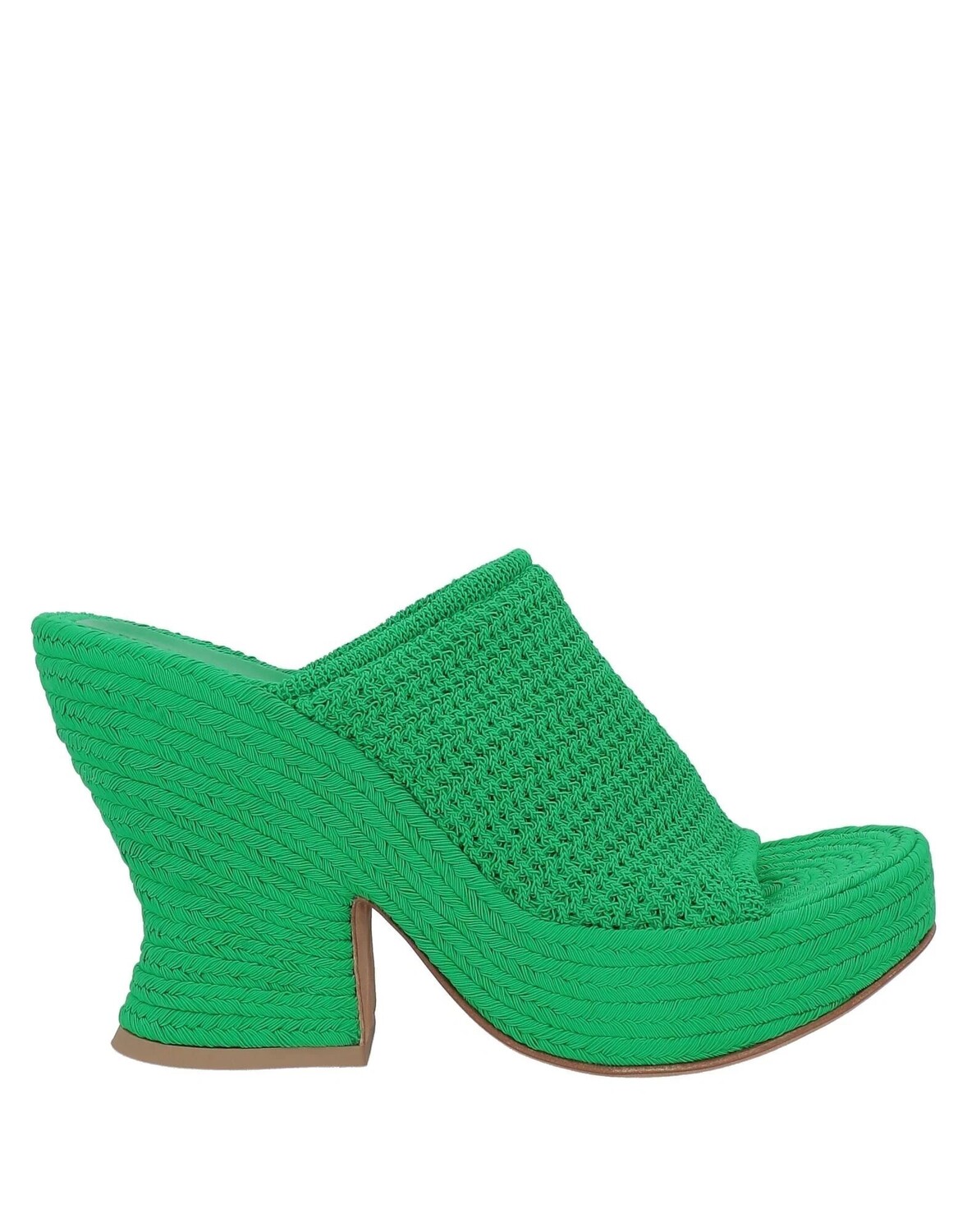 Сандалии Bottega Veneta, зеленый