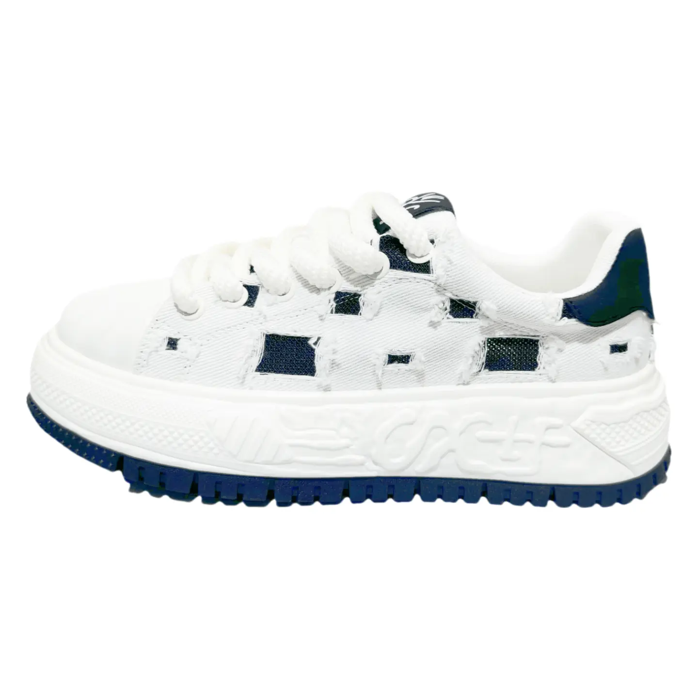 

ZUOSAISI Абразивостойкие дышащие низкие повседневные туфли для мужчин с эффектом увеличения роста бело-черные, цвет White Black