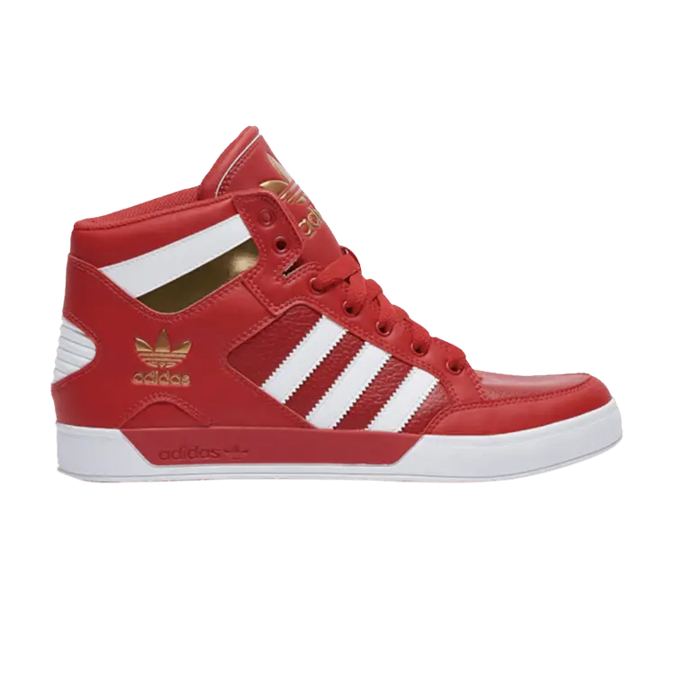 

Кроссовки Hard Court High 'Red White Gold', красный