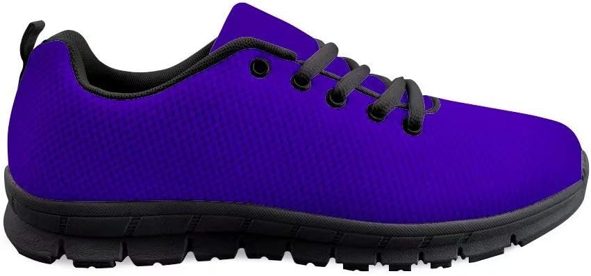 

Мужские кроссовки Dellukee для бега и повседневной носки, однотонные, прочные, дышащие, на шнуровке, для прогулок на улице, модные кеды, фиолетовый