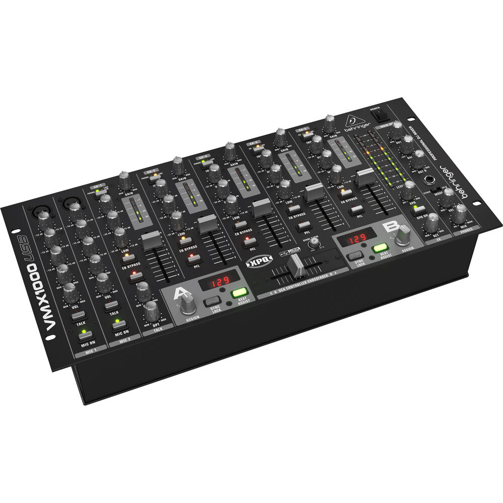 

DJ-микшер Behringer VMX1000USB Professional 7-Channel Rackmount VMX1000USB