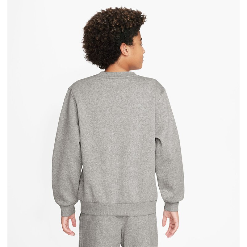 Sweatshirt k nsw club flc crew ls hbr Nike, мультиколор — фото 2