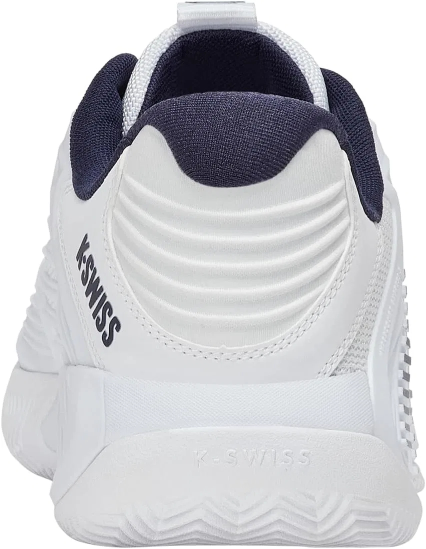 Кроссовки для тенниса K-Swiss, цвет White/Peacoat/Silver — фото 3