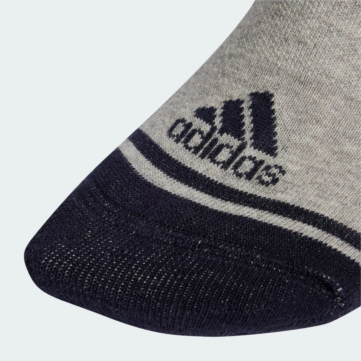 Adidas Спортивные носки с вышивкой COLLEGIATE, унисекс, 1 пара, размер M, цвет heather gray — фото 3