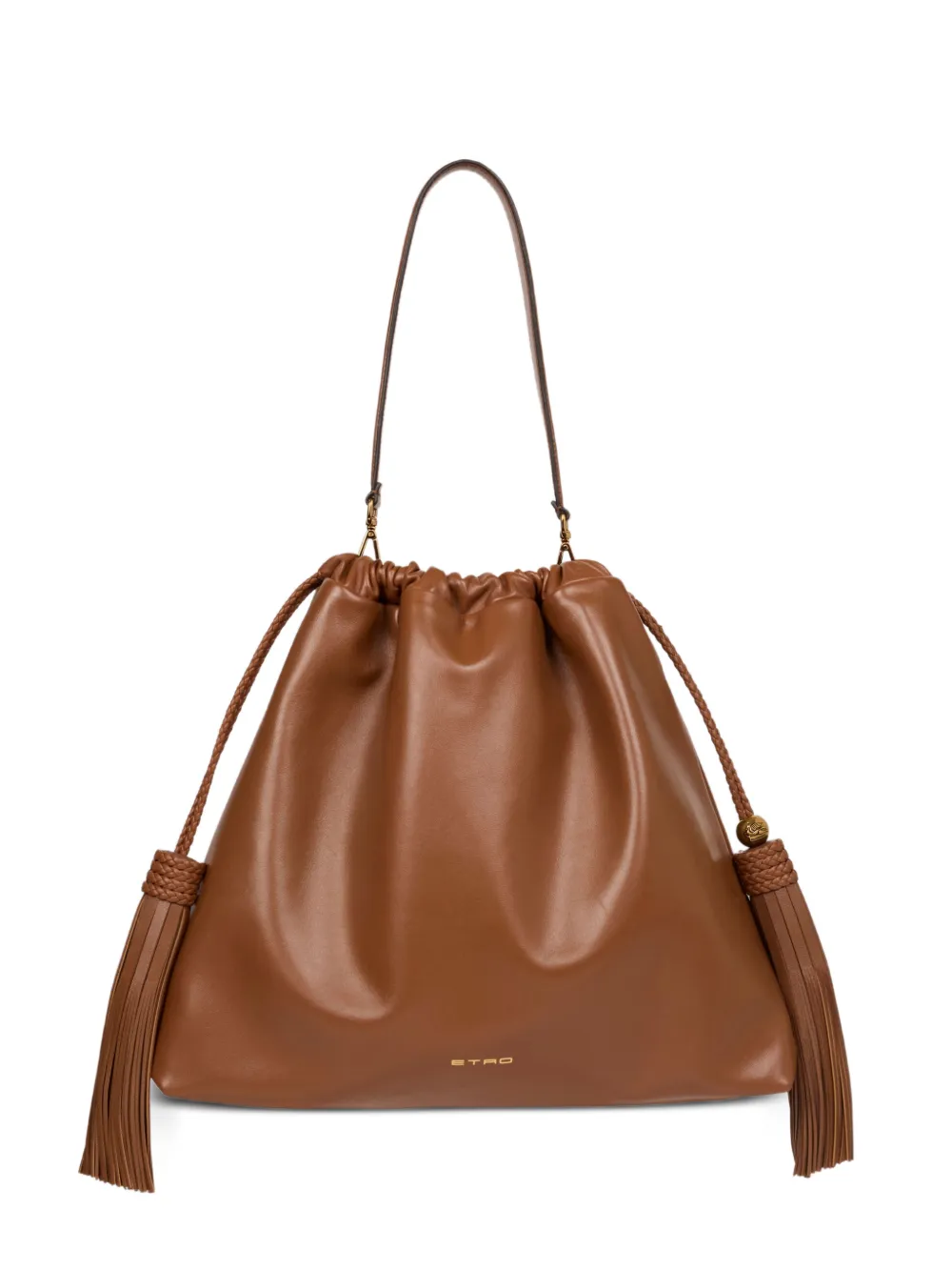 

Большая сумка на плечо Kalispera с кисточками Etro, коричневый