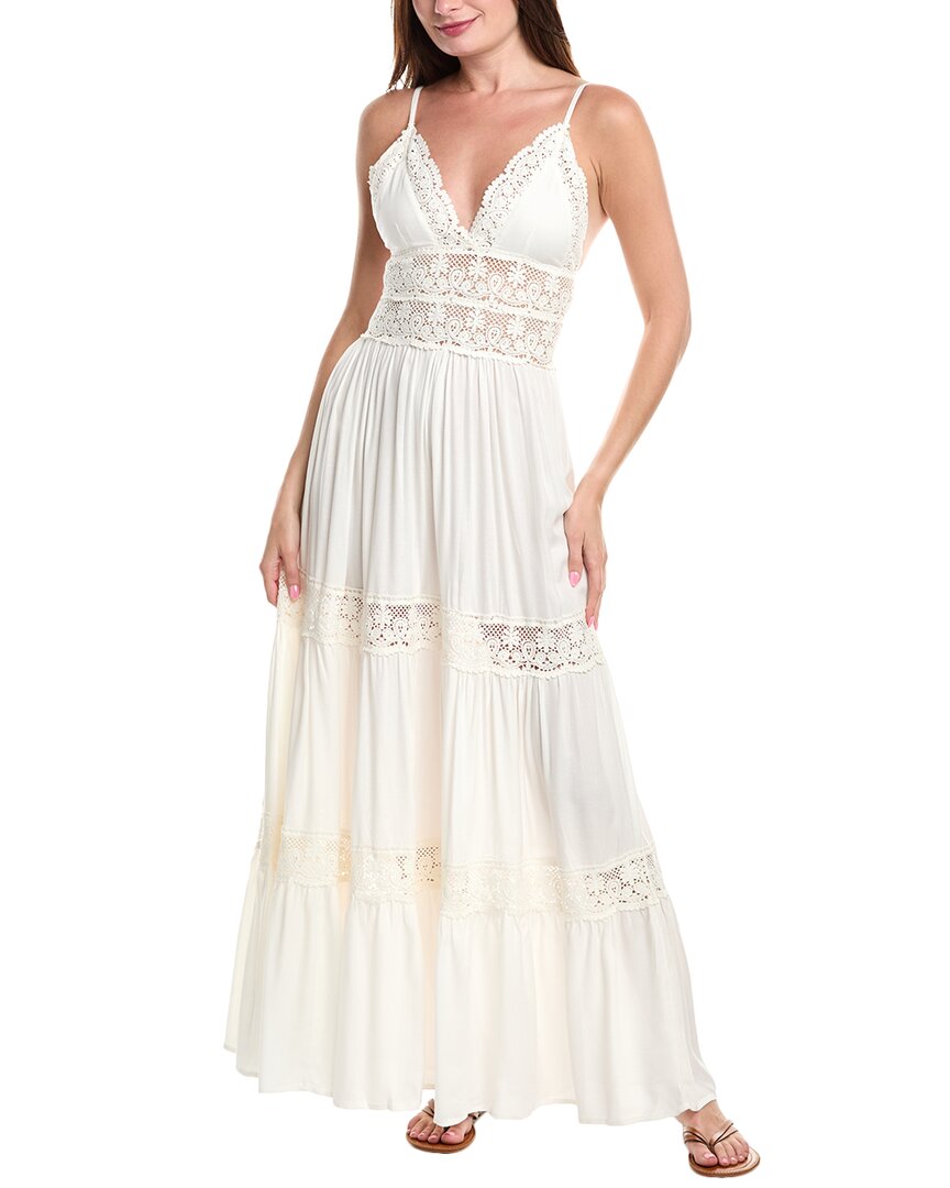 

Платье макси PQ Swim Shea, белый