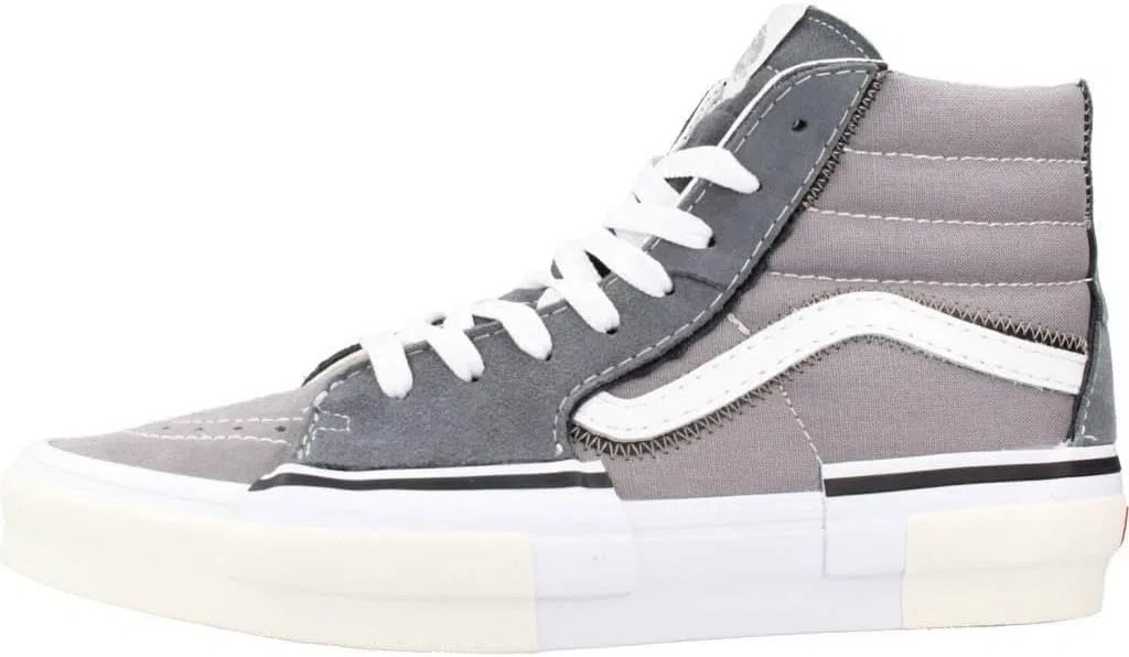 Кроссовки Vans SK8-HI RECONSTRUCT Grey — фото 2