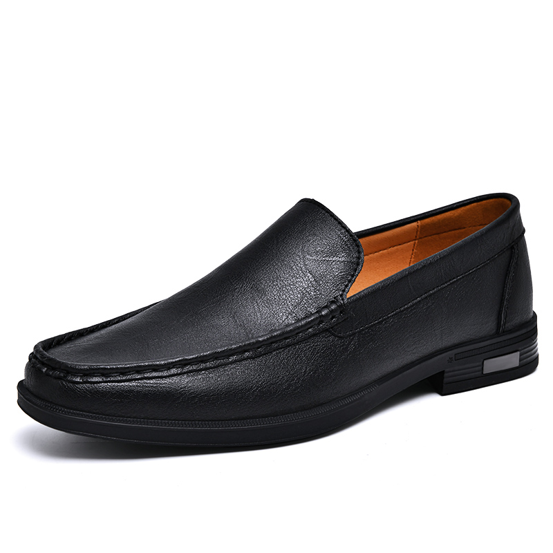 Повседневные кожаные туфли Men's PEHL, серый — фото 4