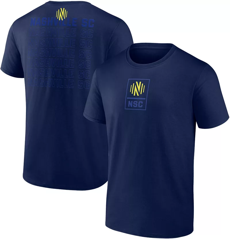 

Темно-синяя футболка MLS Nashville SC 2023 Brand Center Fanatics
