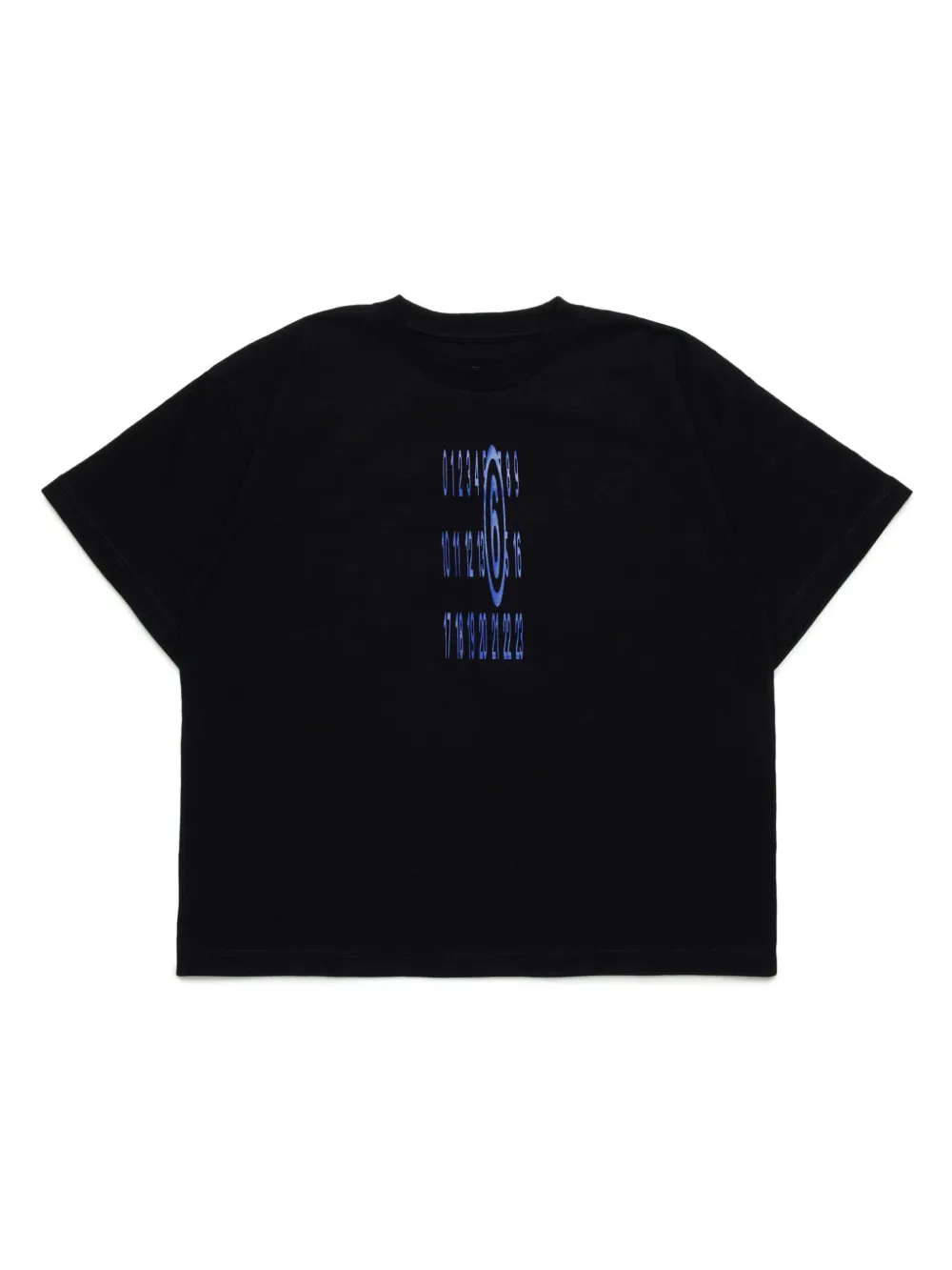 

Футболка Numbers MM6 Maison Margiela Kids, черный