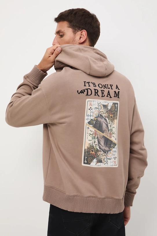 

Хлопковая толстовка Medicine, коричневый