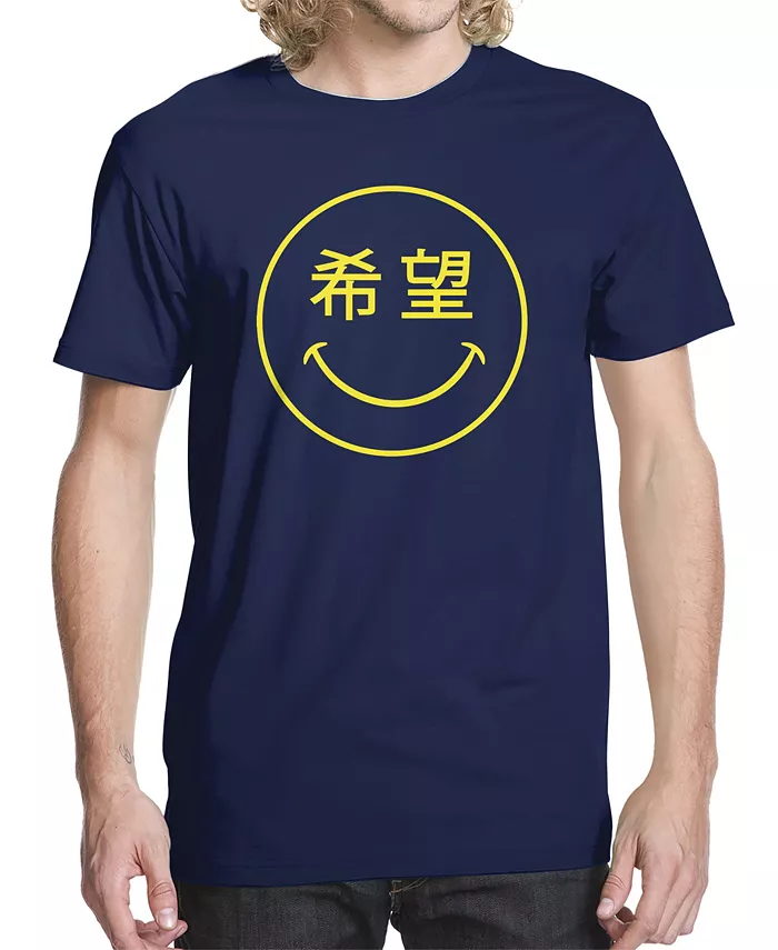 

Мужская футболка с графикой Hope Smile Kanji Buzz Shirts
