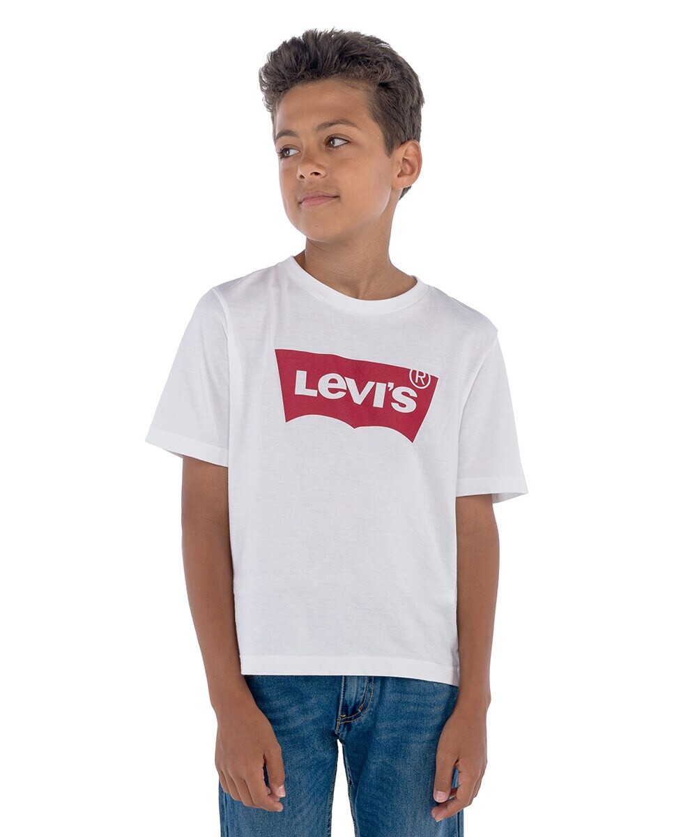 

Пустая футболка мальчика Levi's, белый