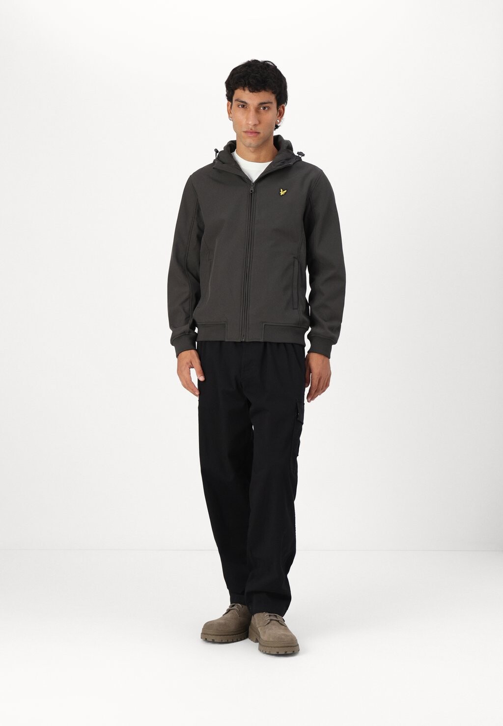 

Легкая куртка JACKET Lyle & Scott, антрацит