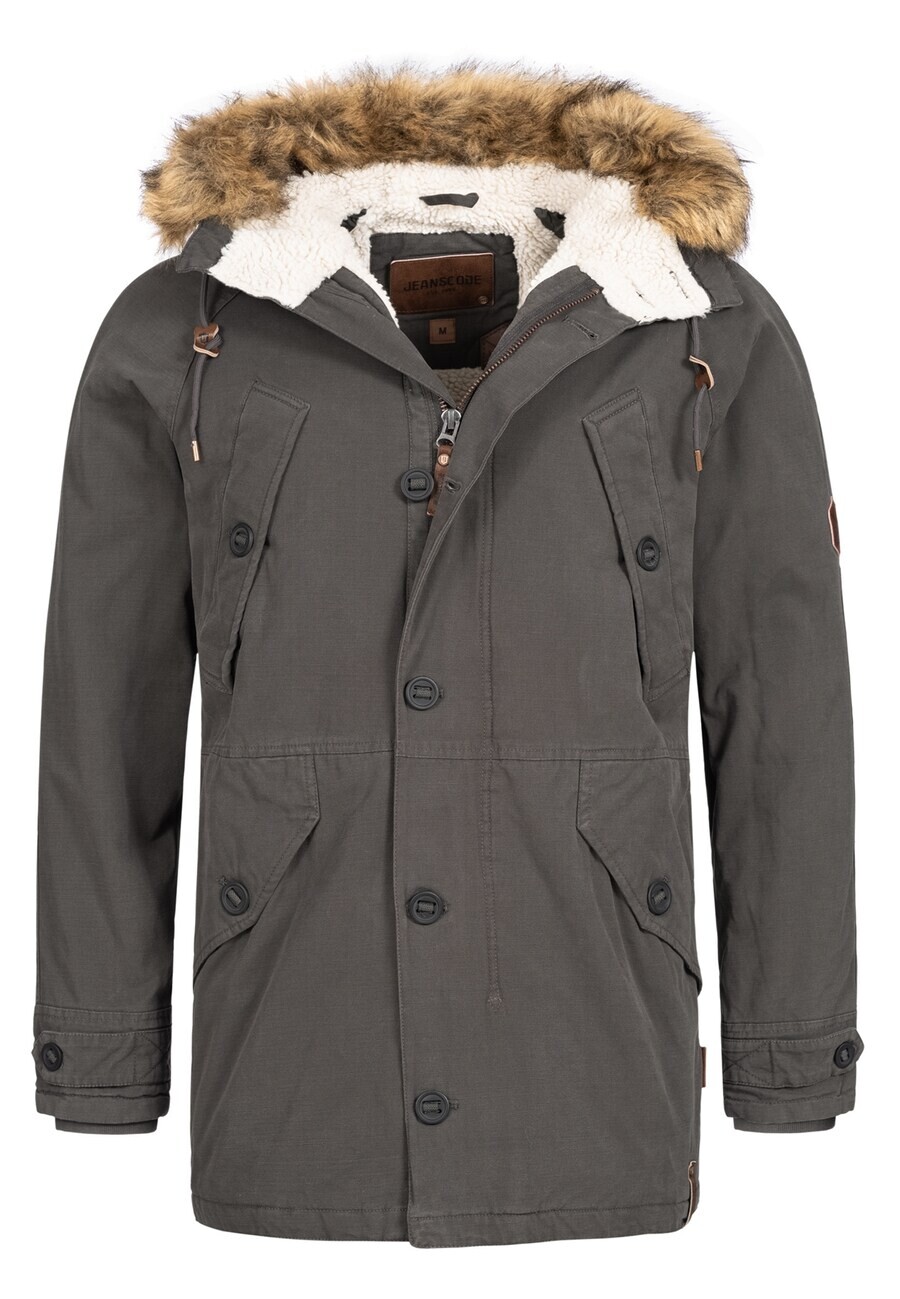 

Парка INDICODE JEANS Winter Parka Fann, темно-серый