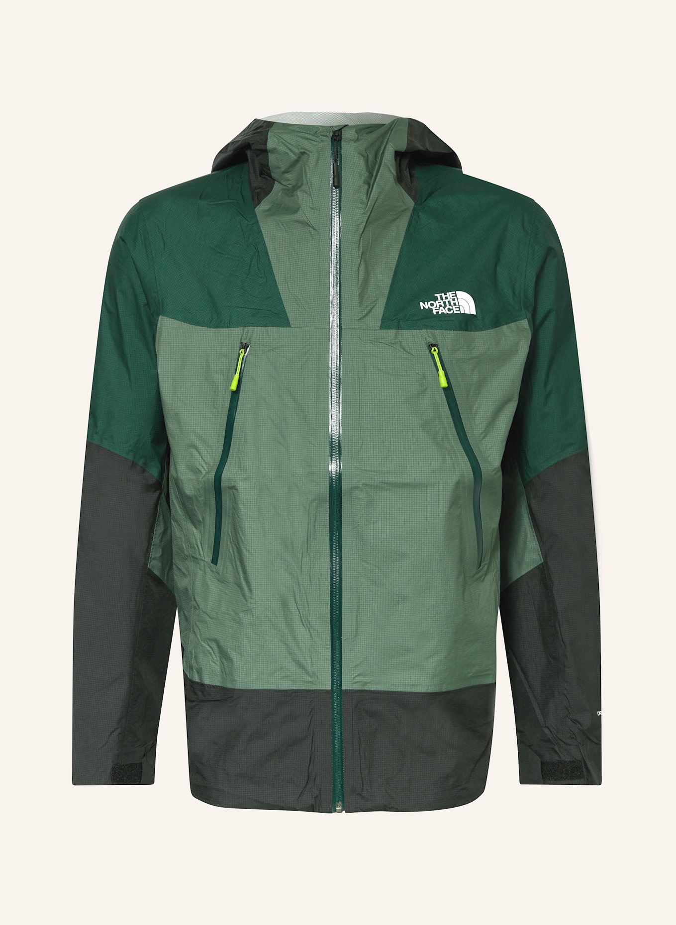

Куртка Hardshell сигнальная сухая вентиляция The North Face, мультиколор