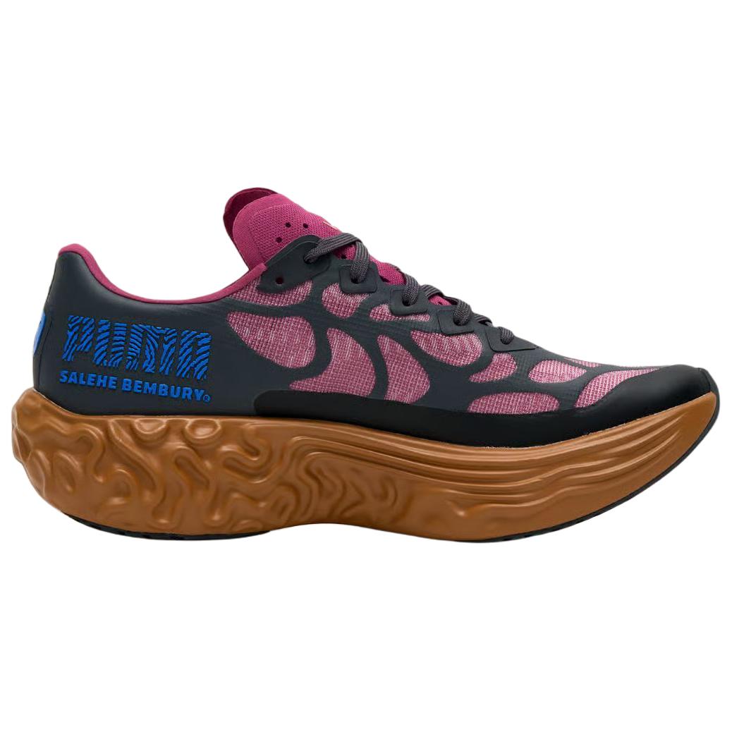 PUMA Кроссовки для бега Salehe Bembury x Velum Nitro Unisex розово-фиолетовые — фото 3
