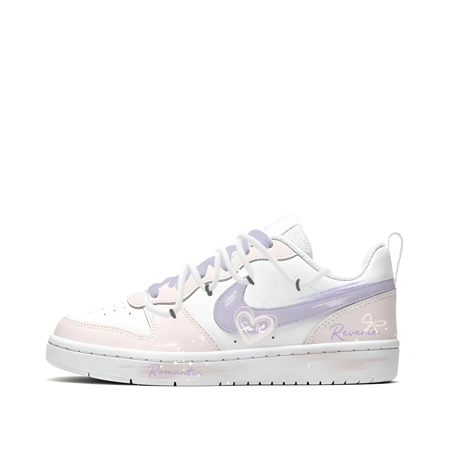 Детские скейтбординг-кеды Nike Court Borough Kids' белый