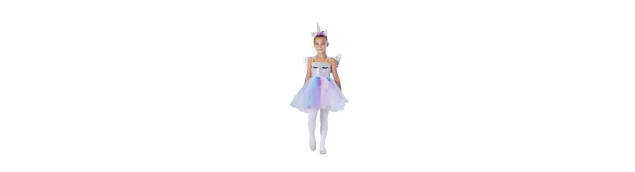Костюм единорога для девочек (детский) Dress Up America, синий — фото 4