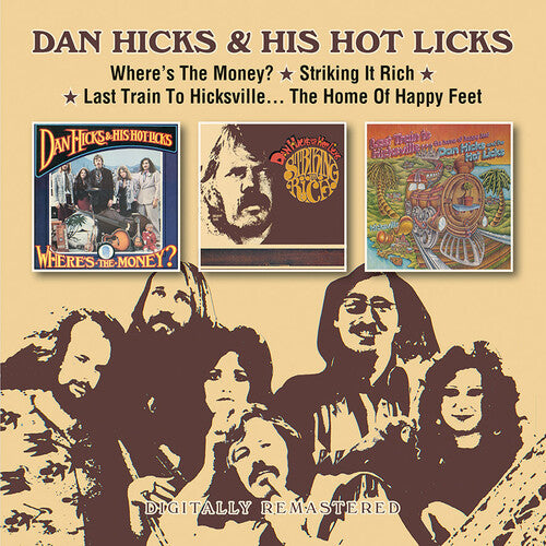 

CD диск Hicks, Dan & His Hot Licks: Where'S The Money / Striking It Rich! / Last Train To Hicksville... The Home Of Happy Feet