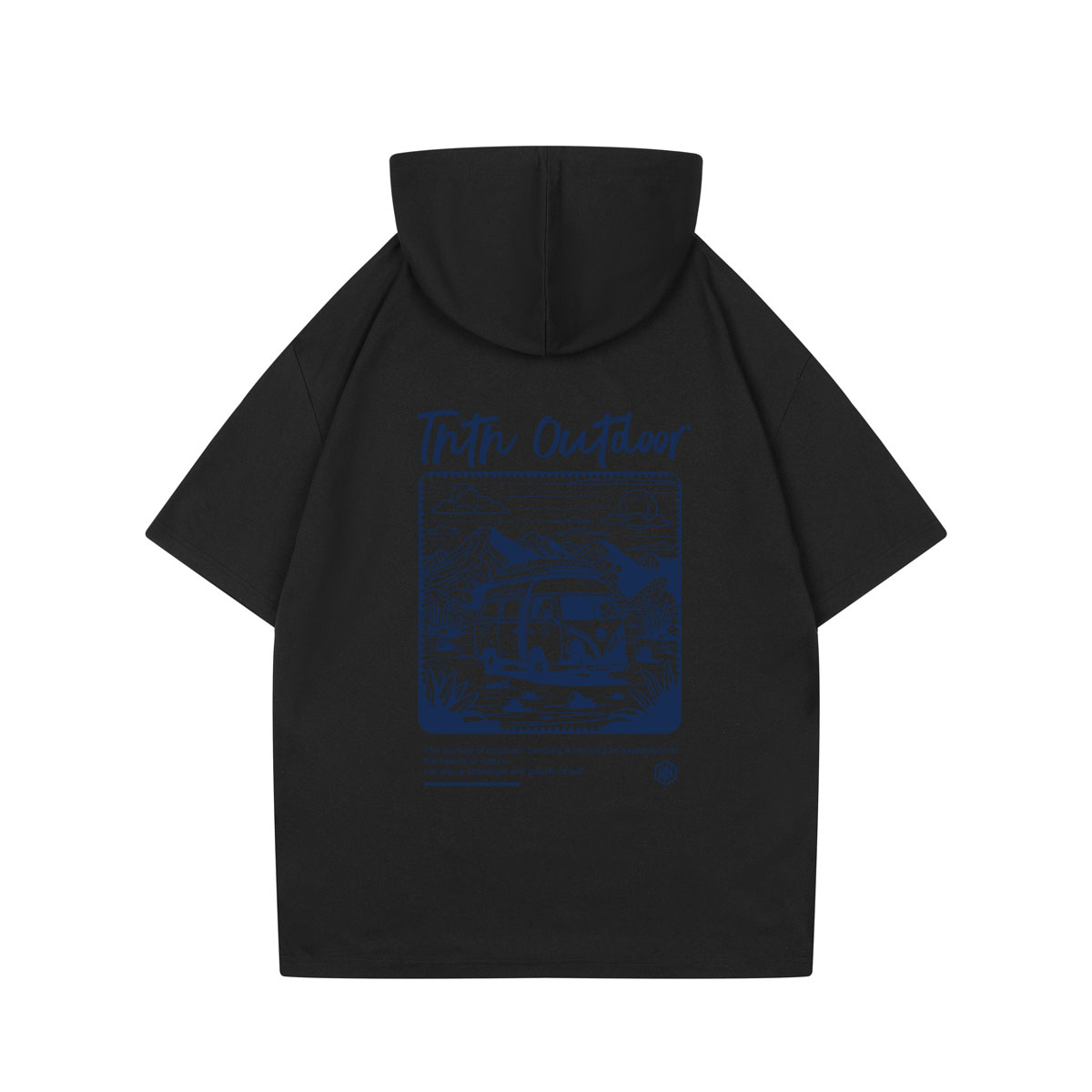 

Футболка унисекс черная TnTn