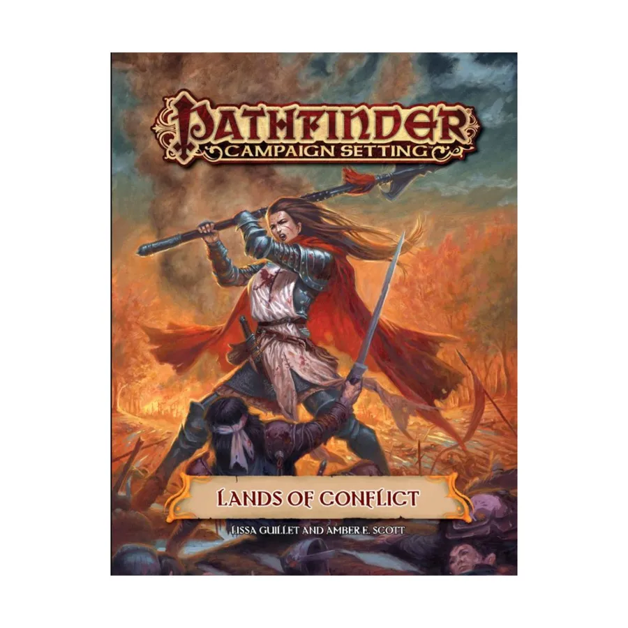 

Lands of Conflict, Pathfinder Roleplaying Game (1st Edition) - Campaign Setting - World Books, мягкая обложка