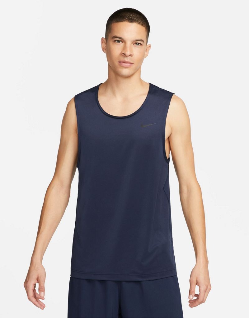 

Темно-синяя майка NikeDri-Fit Ready
