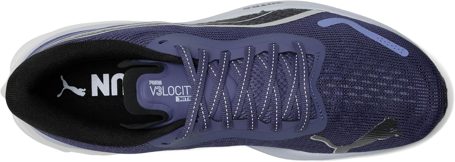 Мужские кроссовки для бега Puma Velocity Nitro 3, черный/синий — фото 2