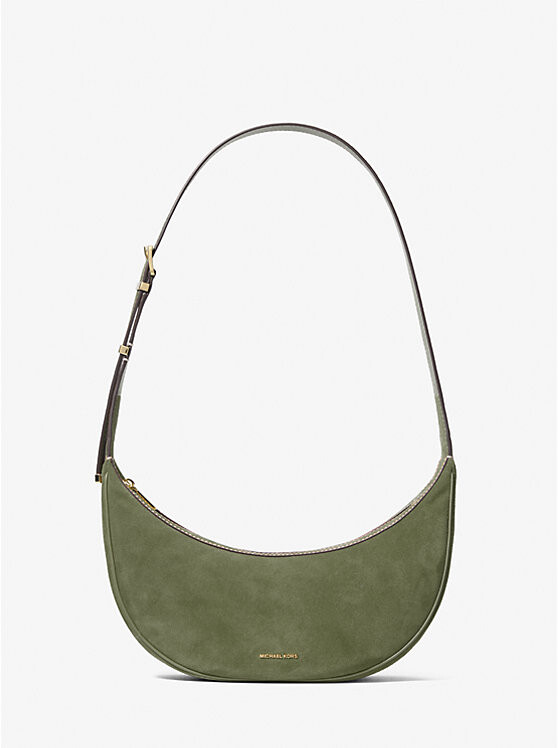 

Сумка через плечо Avra Medium Suede Michael Kors, зеленый